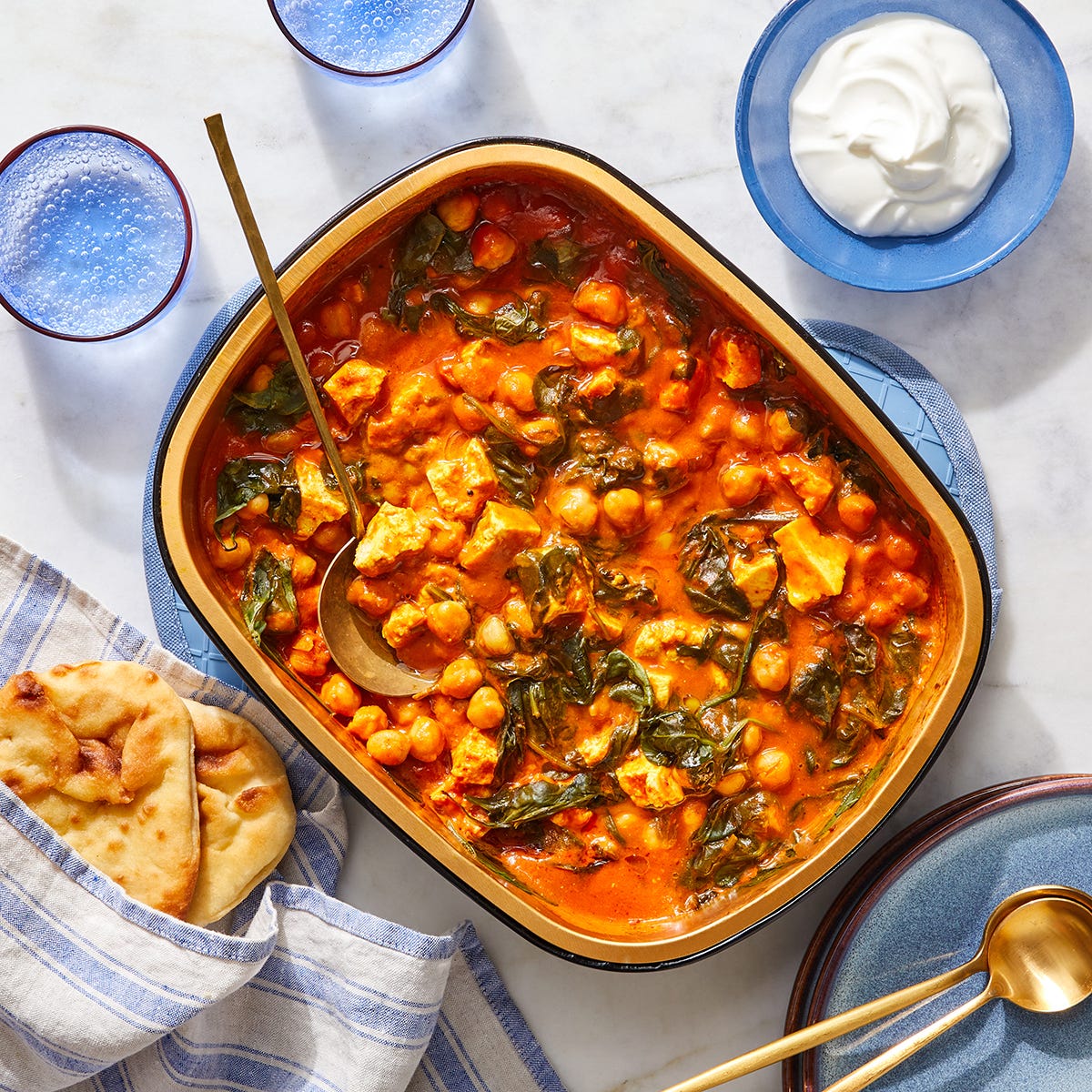 Paneer & Chickpea Curry