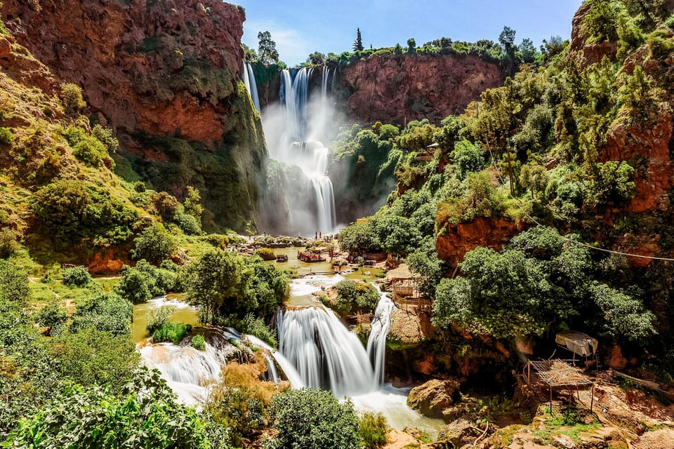 From Marrakech: Ouzoud Waterfalls Guided Hike and Boat Trip